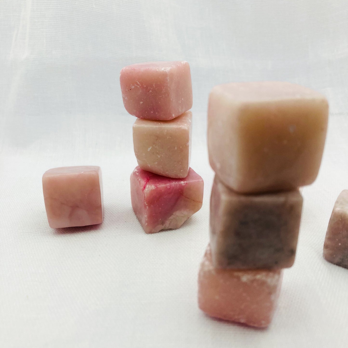 Pink Opal mini cube