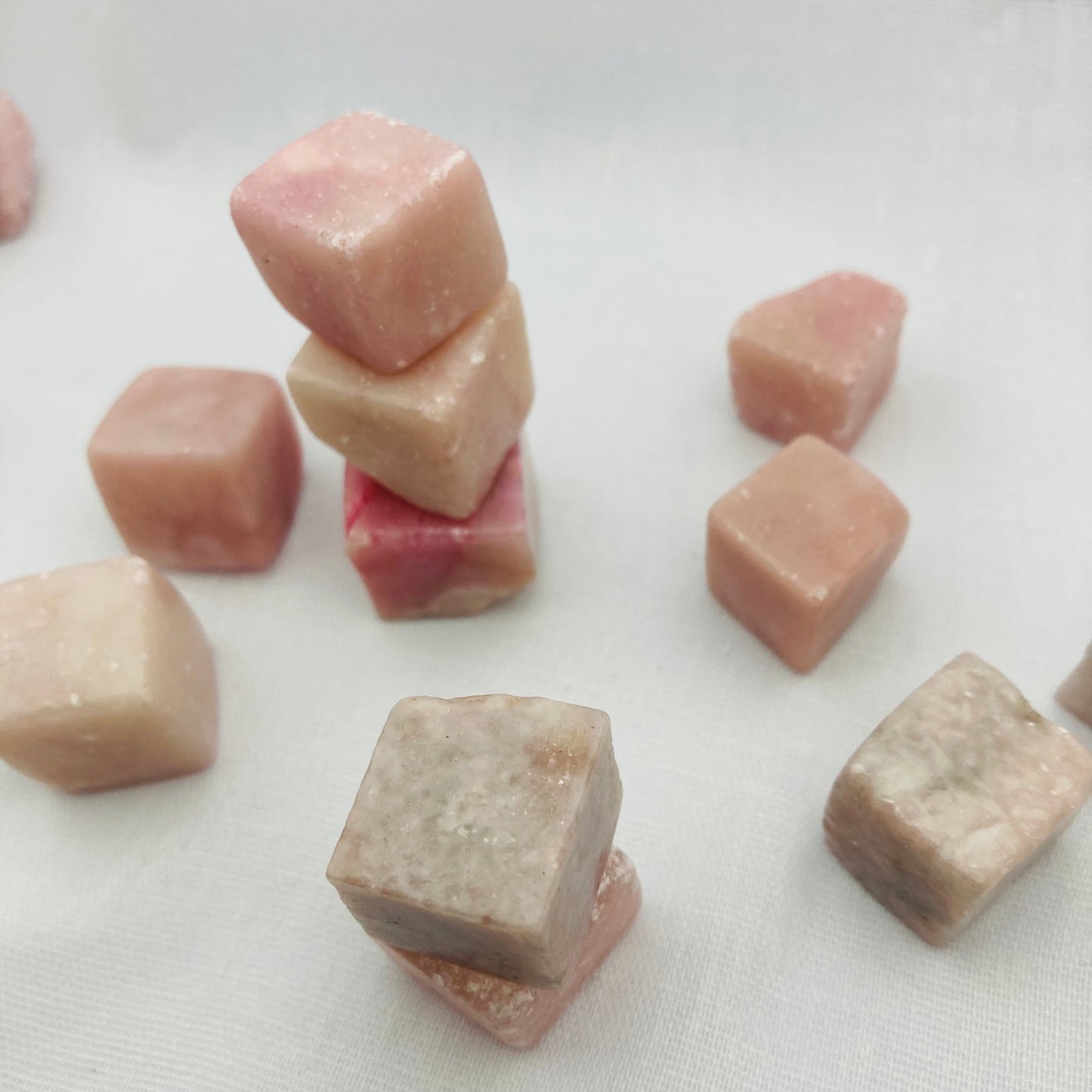 Pink Opal mini cube