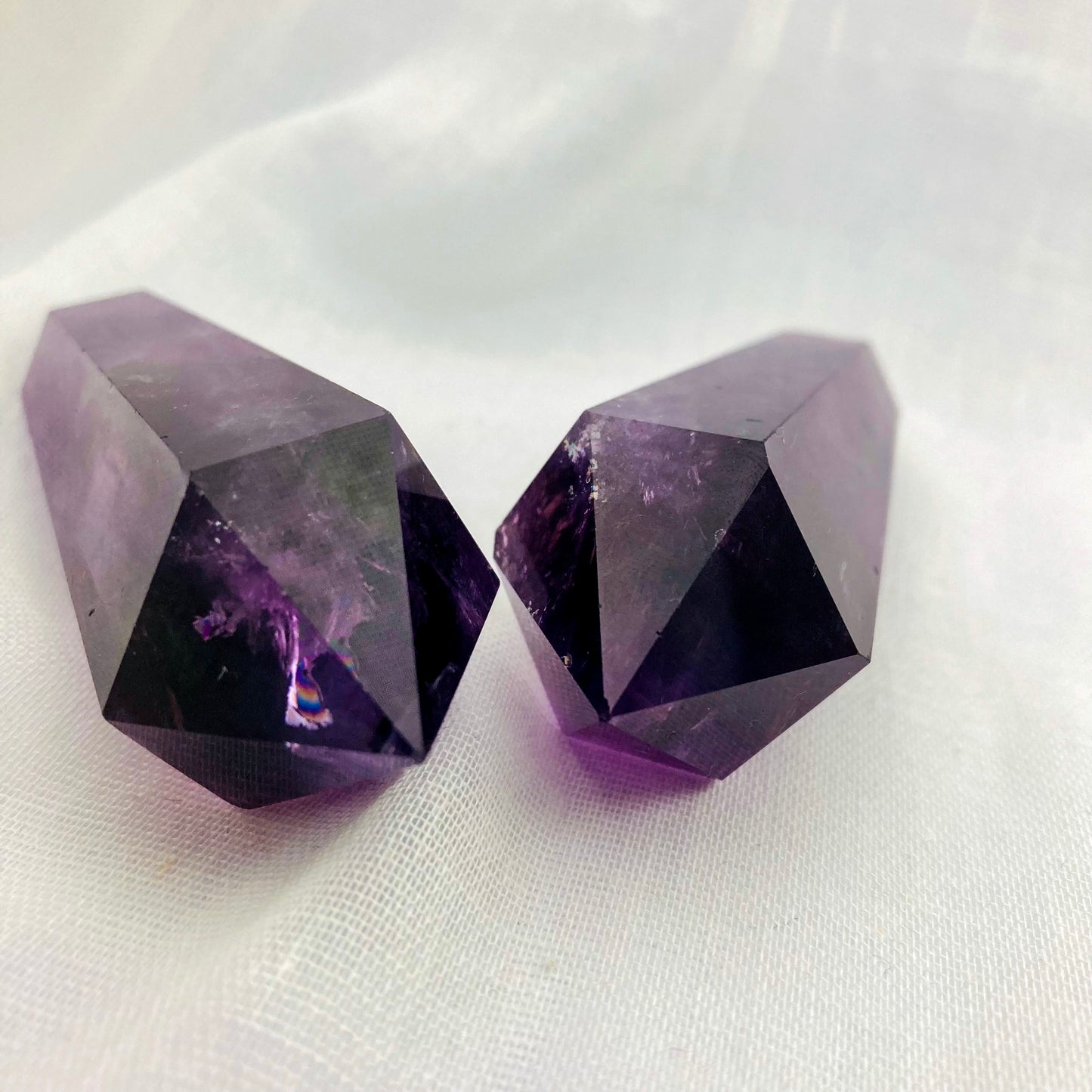 Amethyst double terminated